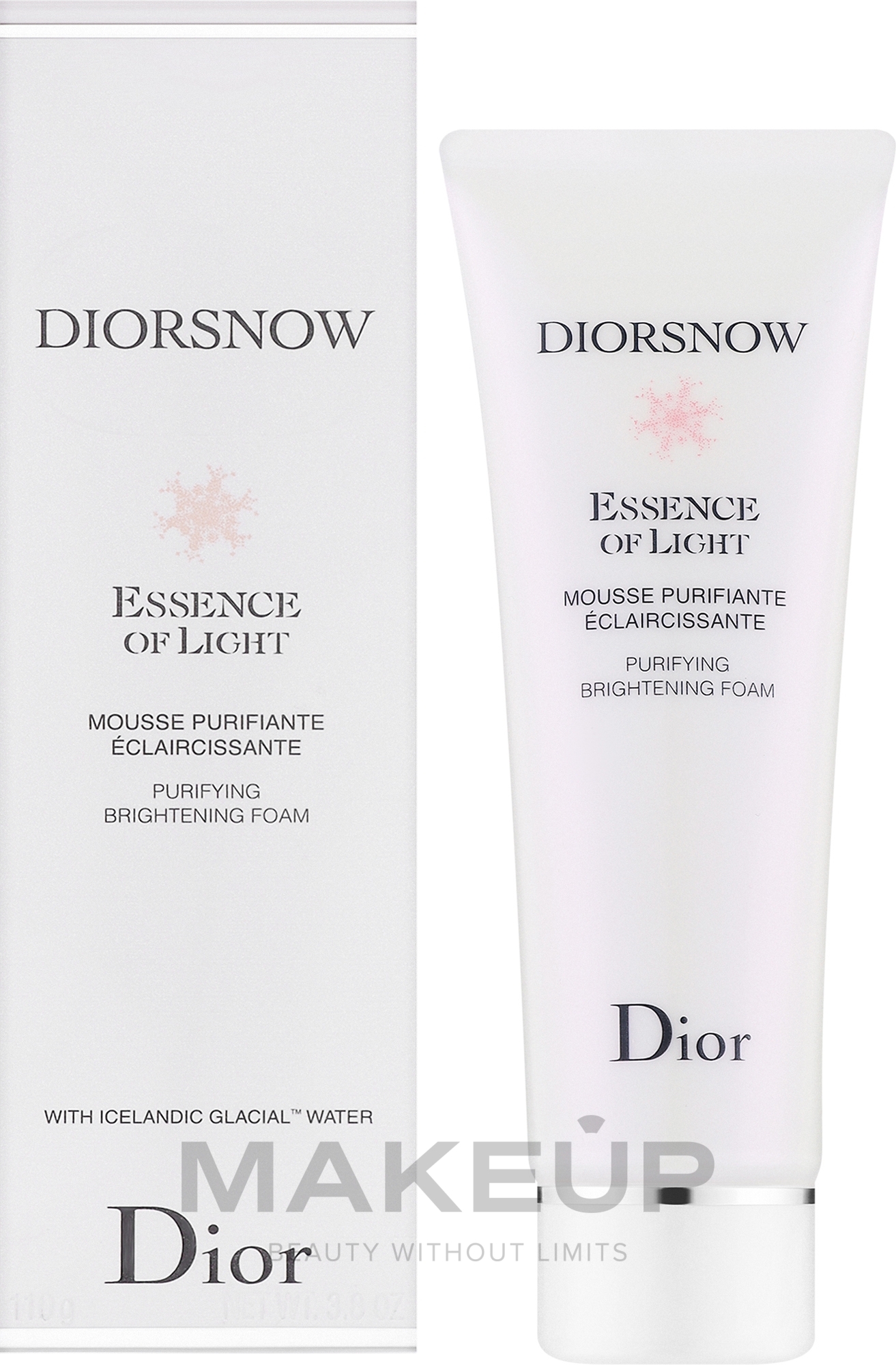 Gesichtsreinigungsschaum - Dior Diorsnow Essence of Light Purifying Brightening — Bild 110 g