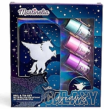 Set - Martinelia Galaxy Dreams Nails & Tin Box (nail/polish/3 pcs + nail/file/1 pcs + box) — Bild N1