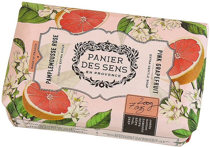 Extra sanfte Seife mit Sheabutter und pink Grapefruit - Panier des Sens Shea Butter Soap Bar Pink Grapefruit — Bild N1