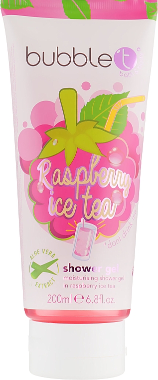 Duschgel Raspberry Ice Tea - Bubble T Raspberry Ice Tea Shower Gel — Bild N1