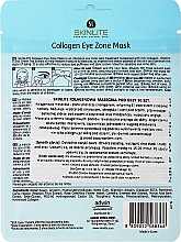 Verjüngende Patch-Maske für die Augenkontur mit Kollagen, Vitamin E und Grüntee-Extrakt - Skinlite Collagen Eye Zone Mask — Bild N2