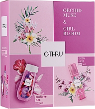 Düfte, Parfümerie und Kosmetik C-Thru Orchid Muse & Girl Bloom - Körperpflegeset (Körpernebel 200ml + Duschgel 250ml)