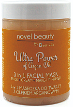 Düfte, Parfümerie und Kosmetik 3in1 Gesichtsmaske mit Arganöl - Fergio Bellaro Novel Beauty Ultra Power Facial Mask