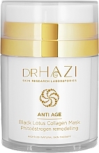 Düfte, Parfümerie und Kosmetik Gesichtsmaske Black Lotus - Dr.Hazi Anti Age Collagen Mask 
