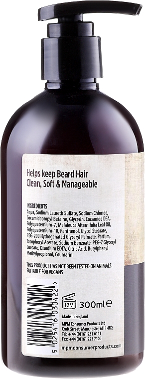 Sanftes Bartshampoo - By My Beard Beard Care Shampoo — Bild N2