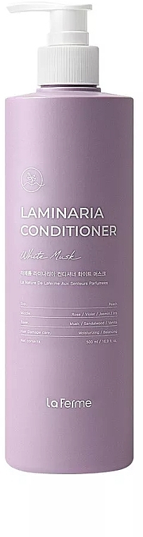 Haarspülung - La Ferme Laminaria Conditioner White Musk — Bild N1