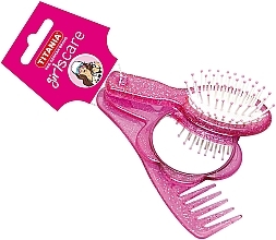 Haarpflegeset für Mädchen 3-tlg. pink - Titania — Bild N1