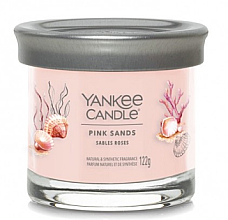 Duftkerze im Glas Pink Sands - Yankee Candle Singnature Tumbler — Bild N1