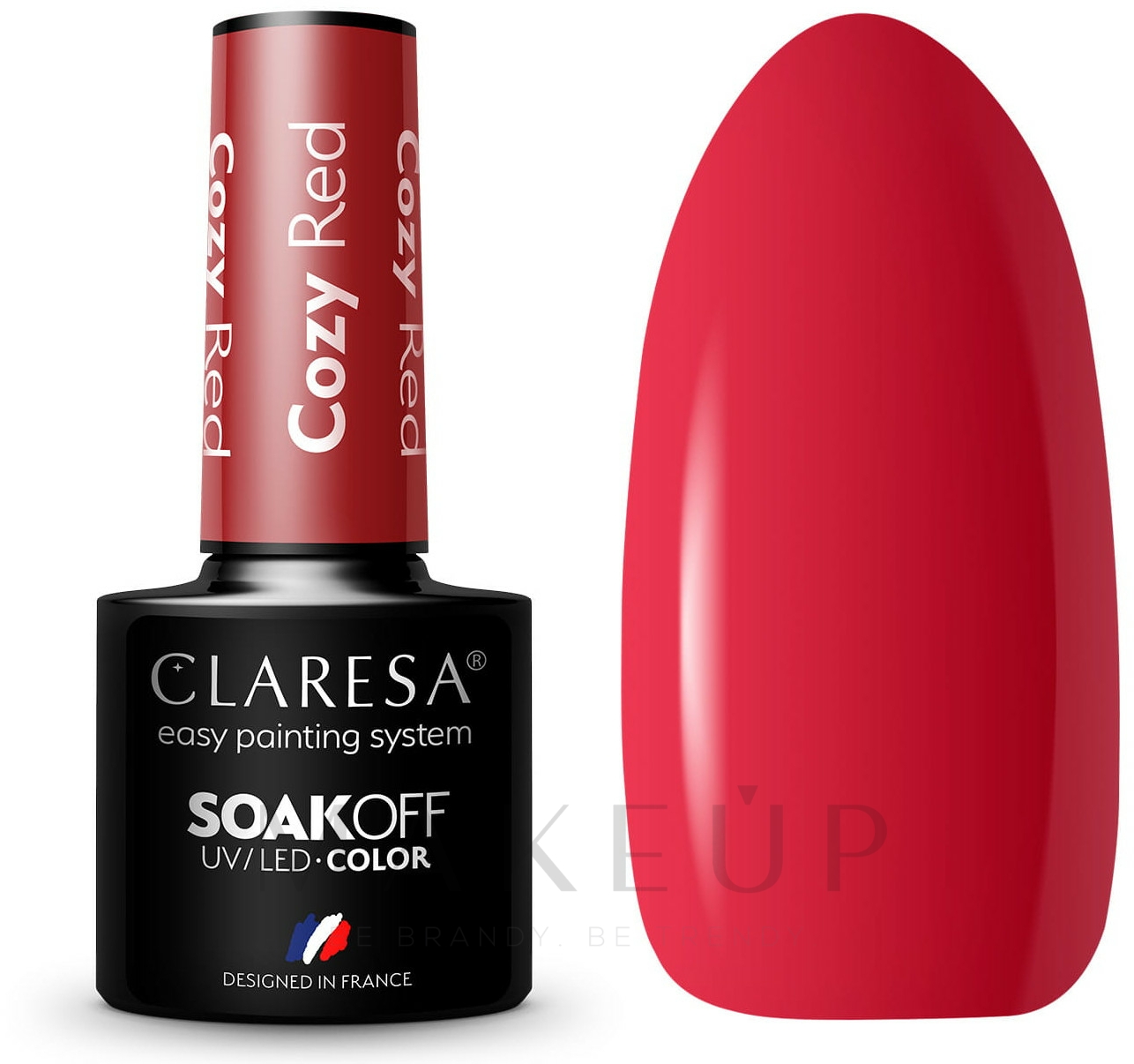 Gel Nagellack - Claresa Cozy SoakOff UV/LED Color — Bild Red