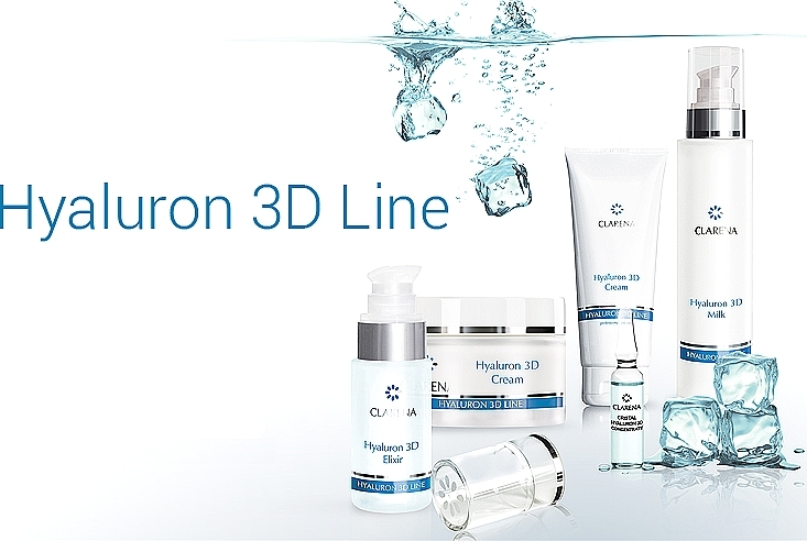 Ultra-Befeuchtendes Gesichtselixier mit 3 Sorten der Hyaluronsäure - Clarena Hyaluron 3D Elixir — Bild N5