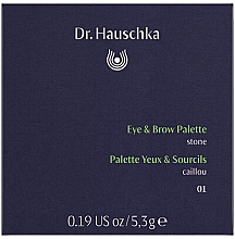 Schminkpalette für Augen und Augenbrauen - Dr Hauschka Eye & Brow Palette — Bild N3