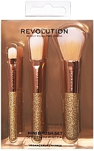 Make-up Pinselset 3 St. - Makeup Revolution London Brushes Mini Brush Set — Bild N1