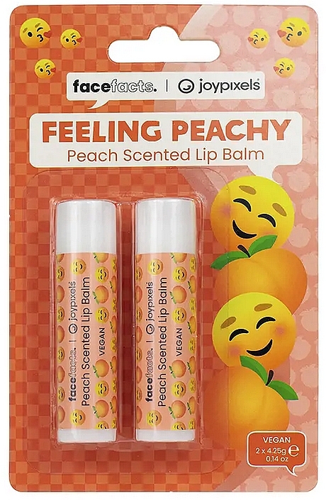 Lippenbalsam Pfirsich - Face Facts Feeling Peachy Peach Lip Balm — Bild N1