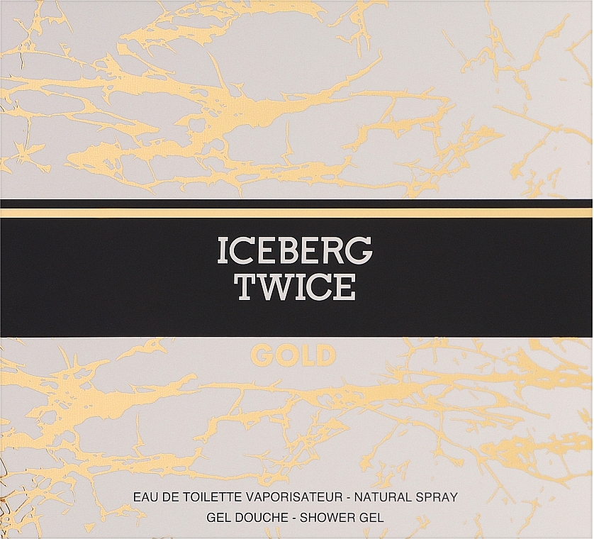 Iceberg Twice Gold - Duftset (Eau de Toilette /125 ml + Duschgel /100 ml)  — Bild N1