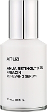 Düfte, Parfümerie und Kosmetik Erneuerndes Serum mit Niacin  - Anua Nano Retinol 0.3% + Niacin Renewing Serum