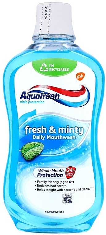 Mundwasser - Aquafresh Daily Mouthwash — Bild N1