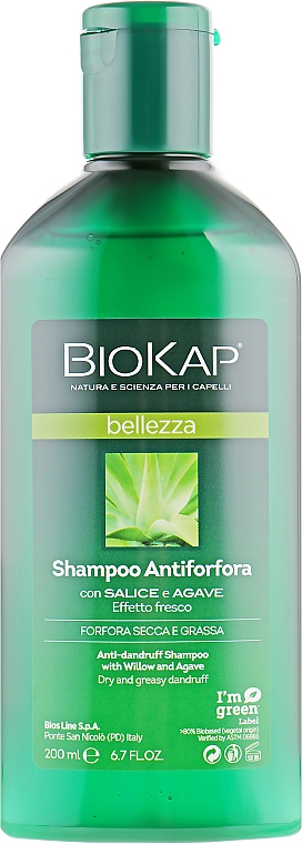 Anti-Schuppen Shampoo - BiosLine BioKap Anti-Dandruff Shampoo — Bild N2