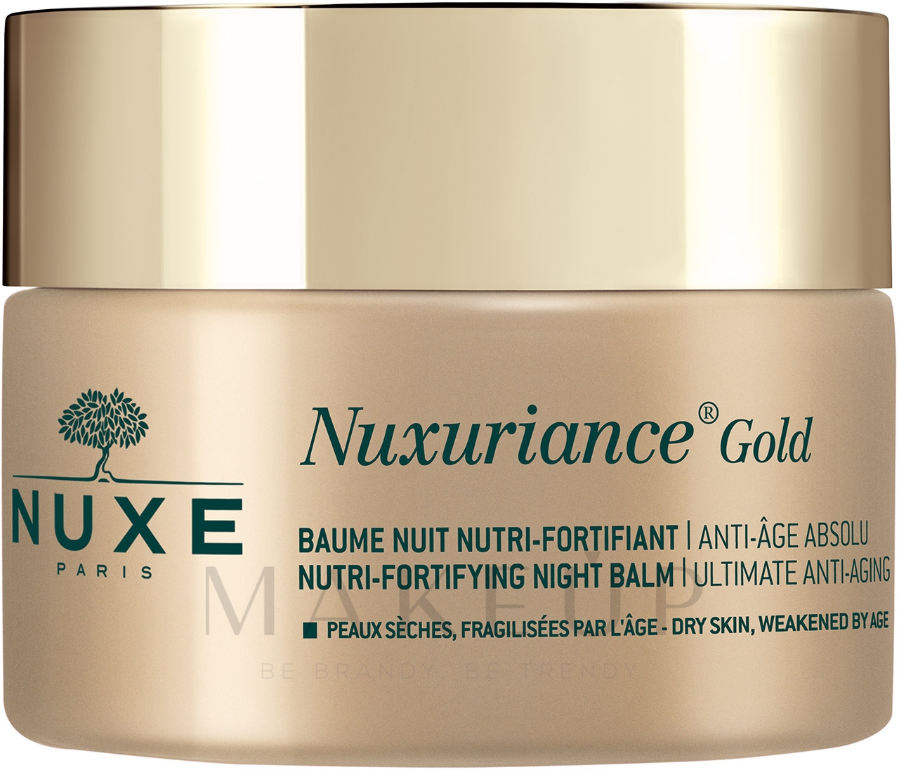 Nährender, kräftigender Gesichtsbalsam für die Nacht - Nuxe Nuxuriance Gold Nutri-Fortifying Night Balm — Bild 50 ml