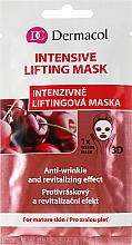 Düfte, Parfümerie und Kosmetik Anti-Falten Tuchmaske mit Süßkirschenextrakt - Dermacol 3D Inzensive Lifting Mask