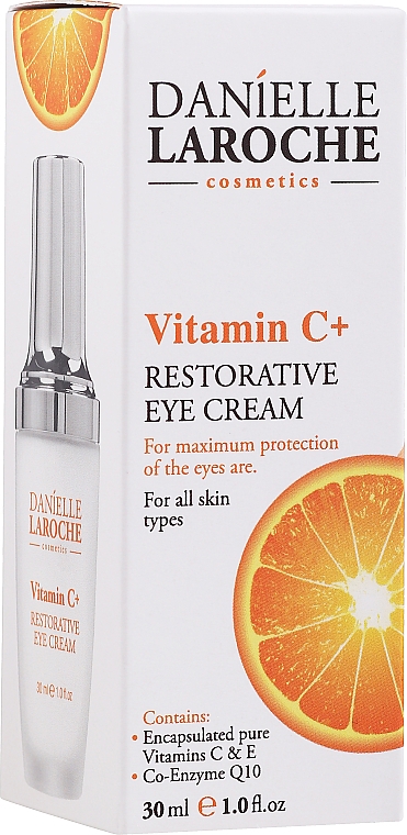 Regenerierende Augencreme mit Vitamin C - Danielle Laroche Cosmetics Vitamin C+ Restorative Eye Cream — Bild N2