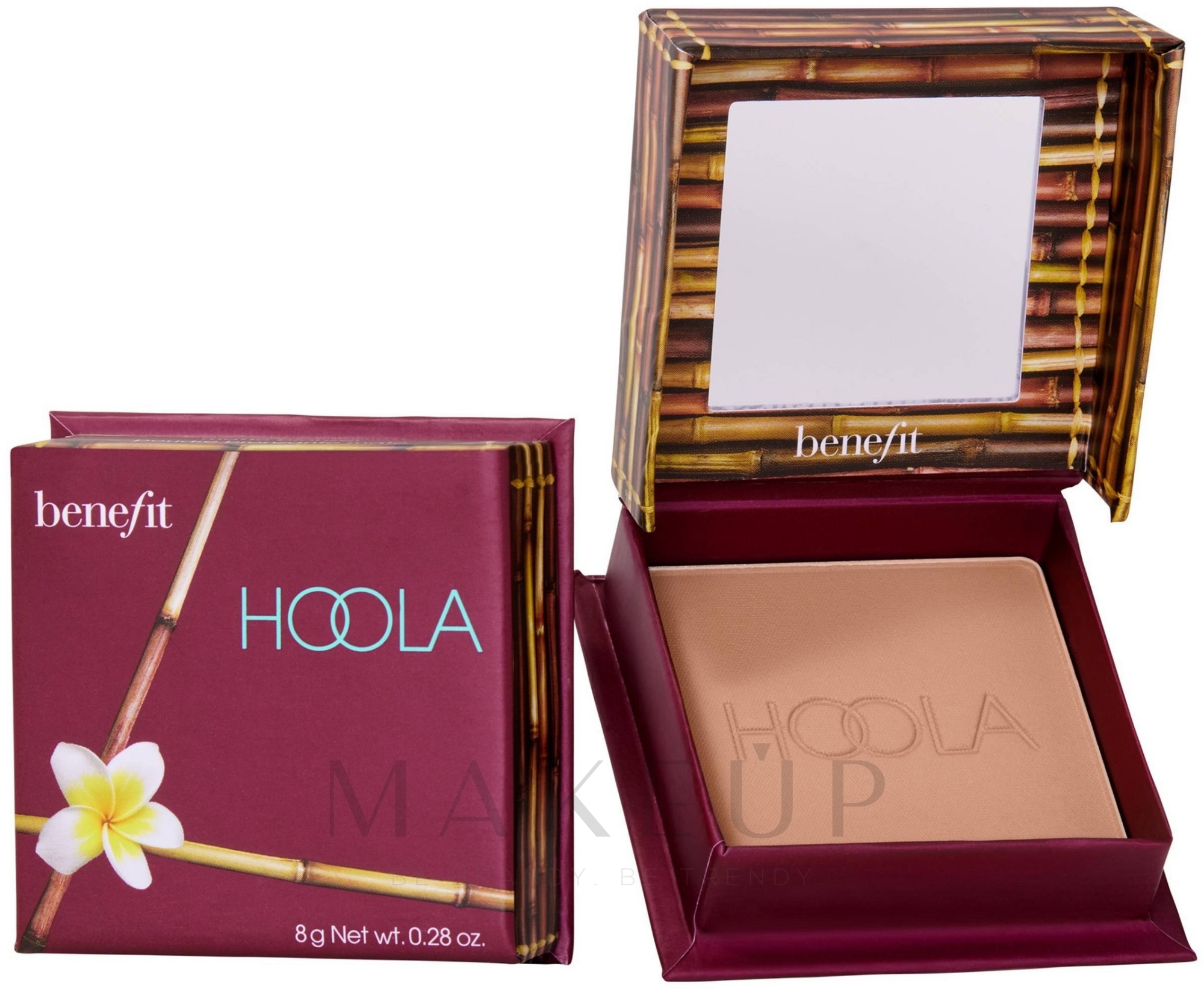 Bronzing-Gesichtspuder - Benefit Hoola Matte Bronzing Powder — Bild Original