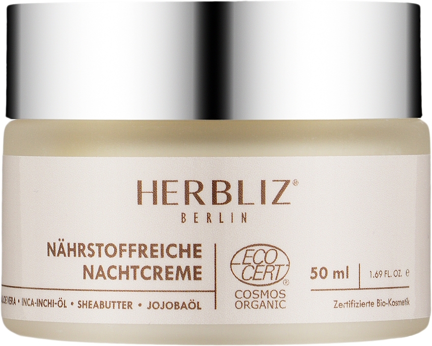 Nährstoffreiche Nachtcreme - Herbliz — Bild N2