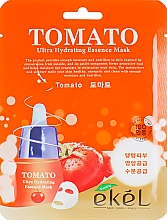 Düfte, Parfümerie und Kosmetik Feuchtigkeitsspendende Tuchmaske für das Gesicht mit Tomatenextrakt - Ekel Tomato Ultra Hydrating Mask