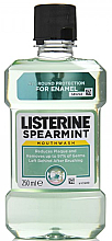 Düfte, Parfümerie und Kosmetik Mundwasser - Listerine Spearmint Mouthwash