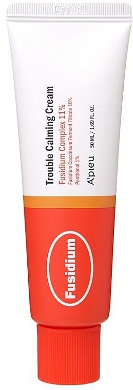Feuchtigkeitsspendende und beruhigende Gesichtscreme - A'pieu Fusidium Trouble Calming Cream — Bild N1