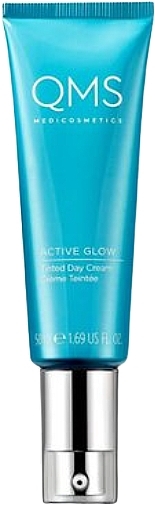 Pflegende Tagescreme für das Gesicht - QMS Active Glow Tinted Day Cream  — Bild N1