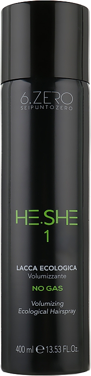 Haarlack für mehr Volumen - Seipuntozero He.She High Fixation Directional Spray — Bild N1