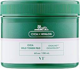 Düfte, Parfümerie und Kosmetik Weiche Tonerpads mit Centella - VT Cosmetics Cica Mild Toner Pad