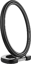 Kosmetikspiegel mit Ständer oval 499783 schwarz - Inter-Vion — Bild N1