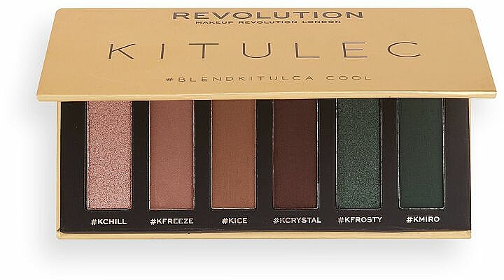 Make-up Set (Lidschattenpalette 2x7.8g) - Makeup Revolution Kitulec #BlendKitulca Shadow Palette — Bild N3