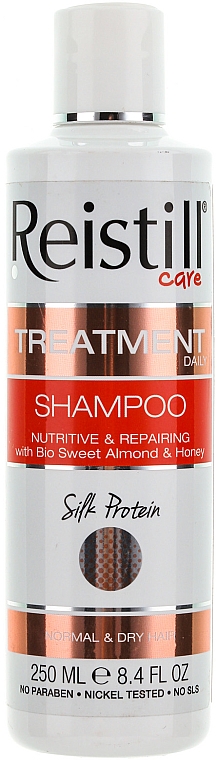 Shampoo für normales und trockenes Haar mit süßen Mandeln und Honig - Reistill Treatment Daily Nutritive And Repairing Shampoo — Bild N1