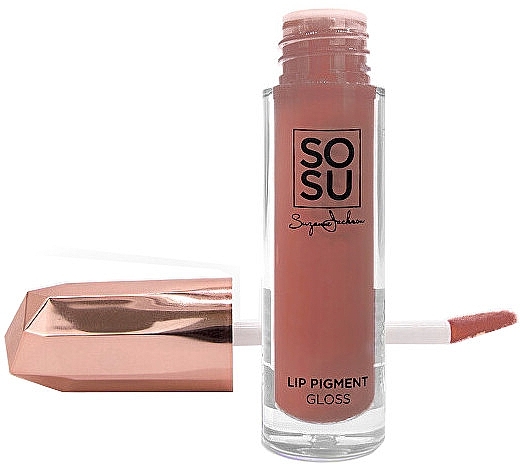 Lipgloss - Sosu Cosmetics Let Them Talk Lip Pigment Gloss  — Bild N1
