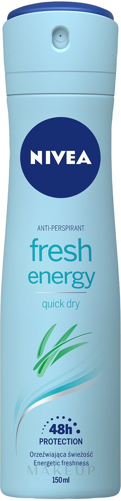 Deospray Antitranspirant - NIVEA Energy Fresh Deodorant Spray — Bild 150 ml