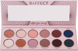 Set - Affect Complete Me Set (palette/12x2g + brush/4pcs) — Bild N2