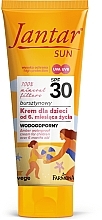 Bernstein Körperschutzcreme für Kinder - Farmona Jantar Sun SPF 30  — Bild N1