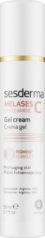 Creme-Gel gegen Hauthyperpigmentierung - Sesderma Melases C Cysteamine Crema Gel — Bild N1