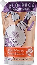 Düfte, Parfümerie und Kosmetik Duschgel in Eco Pack mit ätherischen Ölen und Orangenblüten - Ma Provence Shower Gel Orange