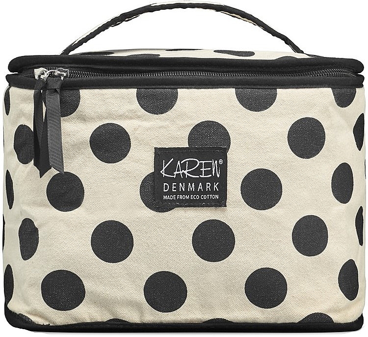 Kosmetiktasche - Karen Beauty Box ECO Cotton And Lining In Recycled Plastic  — Bild N1