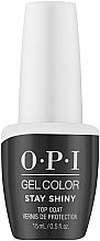 Düfte, Parfümerie und Kosmetik Gel Nagelüberlack - OPI. Gel Stay Shiny Top Coat