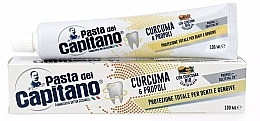 Zahnpasta Kurkuma und Propolis - Pasta Del Capitano, Turmeric & Propolis Ecological Packaging — Bild N4