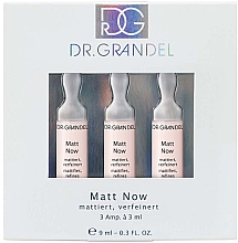 Düfte, Parfümerie und Kosmetik Mattierendes Ampullenkonzentrat - Dr. Grandel Matt Now Ampulle