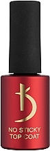 Düfte, Parfümerie und Kosmetik Deckschicht für Gel-Nagellack ohne Klebefilm - Kodi No Sticky Top Coat Sparkle