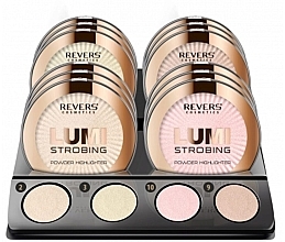 Set - Revers Cosmetics Set (highlighter /8g*12) — Bild N2