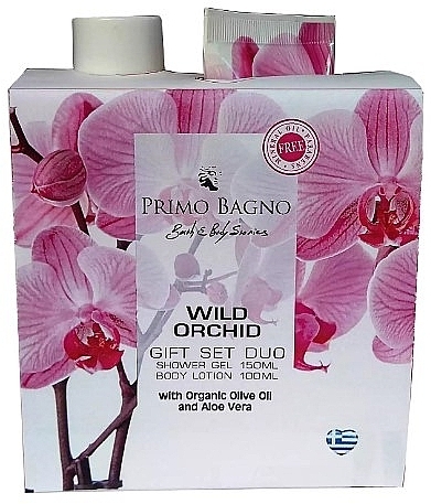 Set - Primo Bagno Wild Orchid Gift Set Duo (sh/gel/150 ml + b/lot/100 ml) — Bild N1
