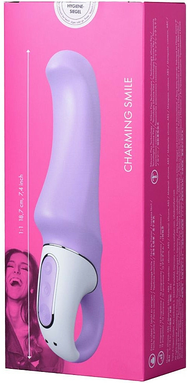 G-Punkt-Vibrator Mini violett - Satisfyer Vibes Charming Smile — Bild N2