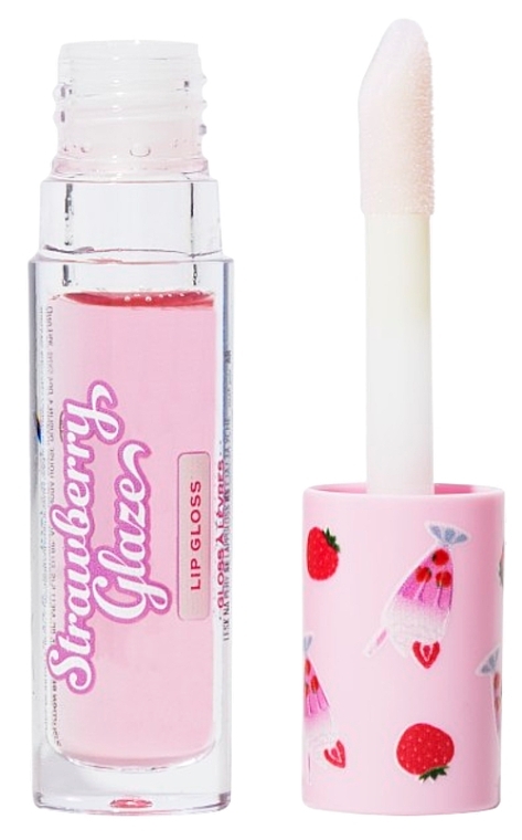 Lipgloss - I Heart Revolution Strawberry Glaze Lip Gloss — Bild N2